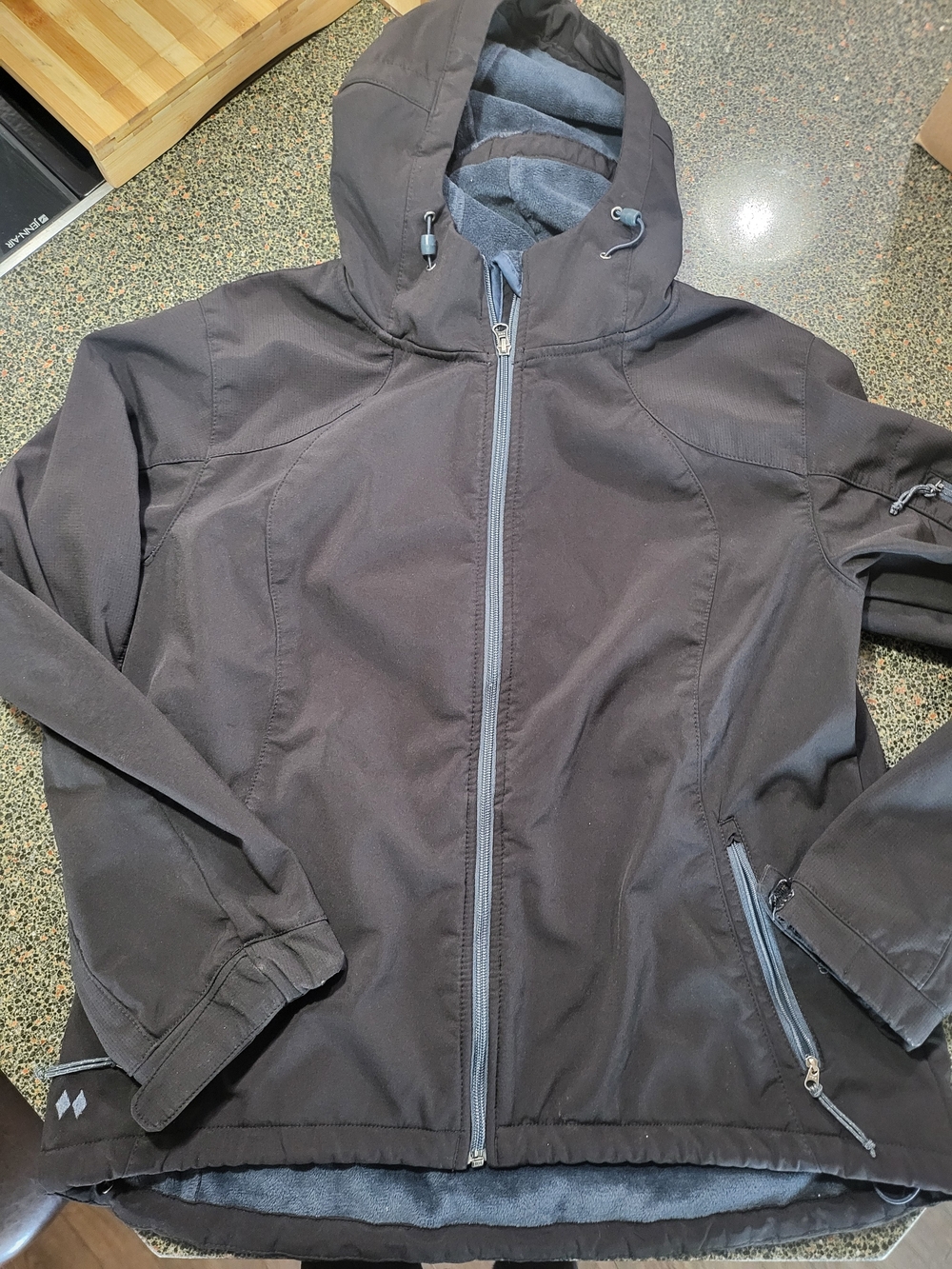 Black Diamond Double Diamond Hooded Soft Shell Jacket Men's XL